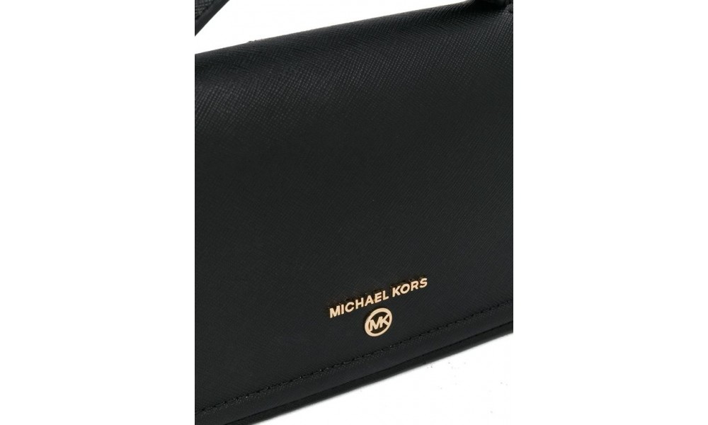 Сумка Michael Kors Jet Set через плечо маленькая черная купить